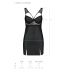 Бэби-долл из эко-кожи и кружева черный Passion Loona Chemise размер L/XL Бэби-долл из эко-кожи и кружева черный Passion Loona Chemise размер L/XL