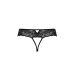 Кружевные стринги с доступом черные Passion Senia Thong размер XXL/XXXL Кружевные стринги с доступом черные Passion Senia Thong размер XXL/XXXL