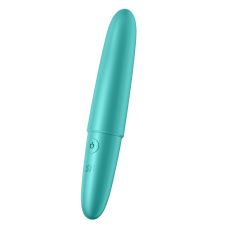 Вібратор для клітора зелений Satisfyer Ultra Power Bullet 6 Turquoise