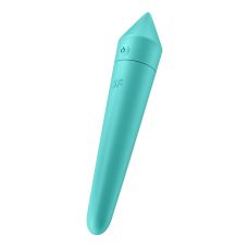 Вібратор для клітора зелений Satisfyer Ultra Power Bullet 8 Turquoise