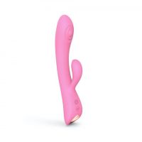 Вибратор кролик для вагинально клиторальной стимуляции розовый Love To Love BUNNY CLYDE