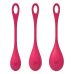Набор вагинальных шариков йони бусин Satisfyer Yoni Power 1 Red, диаметр 2-2,5-3 см, вес 22-46-74 гр Набор вагинальных шариков йони бусин Satisfyer Yoni Power 1 Red, диаметр 2-2,5-3 см, вес 22-46-74 гр