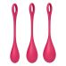 Набор вагинальных шариков йони бусин Satisfyer Yoni Power 1 Red, диаметр 2-2,5-3 см, вес 22-46-74 гр Набор вагинальных шариков йони бусин Satisfyer Yoni Power 1 Red, диаметр 2-2,5-3 см, вес 22-46-74 гр