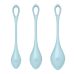 Набор вагинальных шариков йони бусин Satisfyer Yoni Power 2 Light Blue, диаметр 2-2,5-3 см, вес 22-44-73 гр Набор вагинальных шариков йони бусин Satisfyer Yoni Power 2 Light Blue, диаметр 2-2,5-3 см, вес 22-44-73 гр