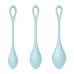 Набор вагинальных шариков йони бусин Satisfyer Yoni Power 2 Light Blue, диаметр 2-2,5-3 см, вес 22-44-73 гр Набор вагинальных шариков йони бусин Satisfyer Yoni Power 2 Light Blue, диаметр 2-2,5-3 см, вес 22-44-73 гр