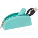 Сумка для хранения секс-игрушек PowerBullet Silicone Zippered Bag Teal  Сумка для хранения секс-игрушек PowerBullet Silicone Zippered Bag Teal