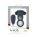 Подвійне ерекційне кільце Lux Active Triad-Vibrating Dual Cock Ring з вібропулею і пультом ДУ Подвійне ерекційне кільце Lux Active Triad-Vibrating Dual Cock Ring з вібропулею і пультом ДУ