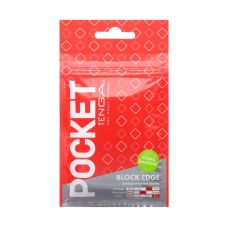 Мастурбатор яйце для чоловіків TENGA Тенга Pocket Block Edge