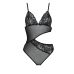 Боди эротический с ажурным лифом черный Christa Body L/XL Passion Боди эротический с ажурным лифом черный Christa Body L/XL Passion