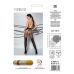 Колготки эротические с открытым доступом черные Passion TIOPEN 012 1/2 20/40 den двойная плотность