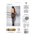 Колготки с открытым доступом черные Passion TIOPEN 013 3/4 20/40 den ажурные трусики и подвязки