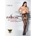 Колготки с открытым доступом черные Passion TIOPEN 015 1/2 20 den контрастная двойная резинка   Колготки с открытым доступом черные Passion TIOPEN 015 1/2 20 den контрастная двойная резинка