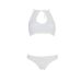 Комплект нижнего белья эротический белый Passion URSULA SET L/XL бра, трусики с ажурным декором и открытым шагом Комплект нижнего белья эротический белый Passion URSULA SET L/XL бра, трусики с ажурным декором и открытым шагом
