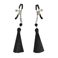 Затискачі для сосків Art of Sex Nipple clamps Black Tassels