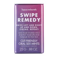 Мятные конфеты для оральных ласк Bijoux Indiscrets SWIPE REMEDY clitherapy oral sex mints  термін 31.08.23