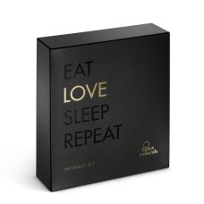Подарочный интимный набор Bijoux Indiscrets INTIMACY LOVE черный