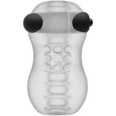 Мастурбатор для полового члена с вибрацией белый Doc Johnson GoodHead Pro