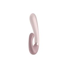 Силиконовый вибратор кролик для стимуляции точки G и клитора фиолетовый Satisfyer Heat Wave