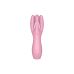 Вібратор для стимуляції клітора силіконовий рожевий Satisfyer Threesome 3 Вібратор для стимуляції клітора силіконовий рожевий Satisfyer Threesome 3