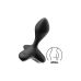Силіконова анальна пробка з вібростимуляцією чорна Satisfyer Game Changer Силіконова анальна пробка з вібростимуляцією чорна Satisfyer Game Changer