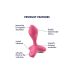 Анальная пробка с вибростимуляцией силиконовая розовая Satisfyer Game Changer Анальная пробка с вибростимуляцией силиконовая розовая Satisfyer Game Changer