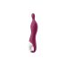 Вибратор для стимуляции зоны G силиконовый бордовый водостойкий Satisfyer A-Mazing 1 Вибратор для стимуляции зоны G силиконовый бордовый водостойкий Satisfyer A-Mazing 1