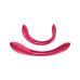 Вибромассажер силиконовый универсальный для пар бордовый Satisfyer Elastic Joy Вибромассажер силиконовый универсальный для пар бордовый Satisfyer Elastic Joy
