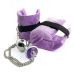 Наручники з металевою анальною пробкою Art Of Sex Handcuffs with Metal Anal Plug size M Purple Наручники з металевою анальною пробкою Art Of Sex Handcuffs with Metal Anal Plug size M Purple
