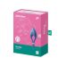 Эрекционное виброкольцо для пениса синего цвета Satisfyer  Duelist Эрекционное виброкольцо для пениса синего цвета Satisfyer  Duelist