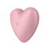 Вакуумный стимулятор для клитора розового цвета Satisfyer Cutie Heart Вакуумный стимулятор для клитора розового цвета Satisfyer Cutie Heart