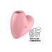 Вакуумный стимулятор для клитора розового цвета Satisfyer Cutie Heart Вакуумный стимулятор для клитора розового цвета Satisfyer Cutie Heart