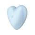 Вакуумный стимулятор для клитора голубого цвета Satisfyer Cutie Heart Вакуумный стимулятор для клитора голубого цвета Satisfyer Cutie Heart