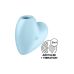 Вакуумный стимулятор для клитора голубого цвета Satisfyer Cutie Heart Вакуумный стимулятор для клитора голубого цвета Satisfyer Cutie Heart