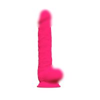 Фалоімітатор двошаровий на присосці рожевого кольору SilexD Kingston Pink