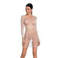 Бодистокинг женский белого цвета Passion BS093