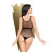 Боди с плотными вставками и в крупную сеточку черного цвета Penthouse Enjoy The Moment размеры S L  Боди с плотными вставками и в крупную сеточку черного цвета Penthouse Enjoy The Moment размеры S L