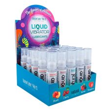 Набір лубрикантів 4 види з ефектом рідкого вібратора та лубрикант на водній основі з фітопланктоном Аmoreane Med 5 штук по 10 мл
