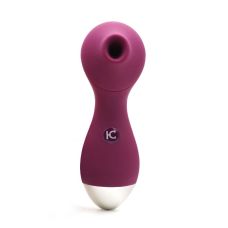 Вакуумный клиторальный стимулятор фиолетового цвета KissToy Polly