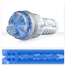 Мастурбатор анус голубого цвета Fleshlight Turbo Core Blue Ice
