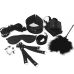 Набор БДСМ 9 предметов черного цвета Art of Sex BDSM Set Набор БДСМ 9 предметов черного цвета Art of Sex BDSM Set