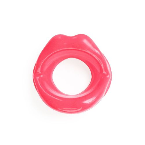 Кляп в форме губ розового цвета Art of Sex 
