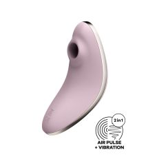 Вакуумний кліторальний стимулятор фіолетового кольору Satisfyer Vulva Lover 1