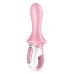 Анальний вібратор рожевого кольору Satisfyer Air Pump Booty 5+