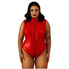 Комбідрес для жінок з блискавкою на все тіло червоного кольору XL D&A Зухвала Стелла