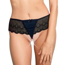 Сексуальные трусики с жемчугом черного цвета размер XS M Art of Sex Lina