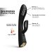Вибратор с отростком для клитора черного цвета Dorcel FLEXI RABBIT Вибратор с отростком для клитора черного цвета Dorcel FLEXI RABBIT
