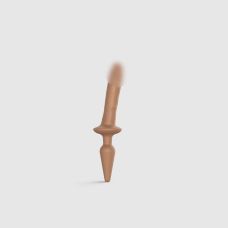 Анальная пробка с фаллоимитатором телесного цвета размер S Strap On Me PLUG IN DILDO