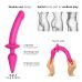 Анальна пробка з фалоімітатором рожевого кольору L Strap On Me PLUG IN DILDO Анальна пробка з фалоімітатором рожевого кольору L Strap On Me PLUG IN DILDO