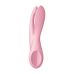 Клиторальный стимулятор розового цвета Satisfyer Threesome 1  Клиторальный стимулятор розового цвета Satisfyer Threesome 1
