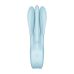 Клиторальный стимулятор голубого цвета Satisfyer Threesome 1  Клиторальный стимулятор голубого цвета Satisfyer Threesome 1